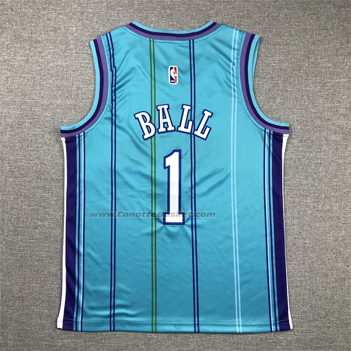 Maglia Bambino Charlotte Hornets LaMelo Ball #1 Classic 2023-24 Verde
